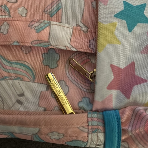 NWT posh peanut backpack unicorn 🦄 with stars ✨ - Picture 13 of 13